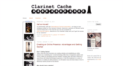 Desktop Screenshot of clarinetcache.com